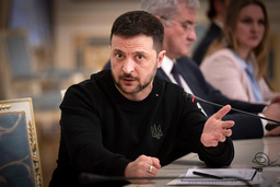 Ukrainas president Volodymyr Zelenskyj. Arkivbild.