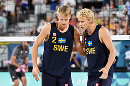 David Åhman och Jonatan Hellvig.