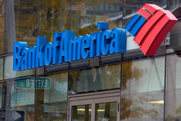 Kvartalssiffror från Bank of America och Morgan Stanley. Arkivbild