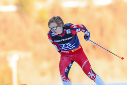 Iver Tildheim Andersen, här under Tour de Ski tidigare i vinter, tog hem fredagens 10-kilometerslopp i fransk Les Rousses.