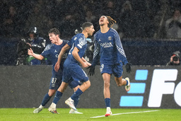 Paris SG-jubel hemma mot Manchester City i Champions League.