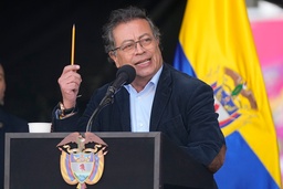 Colombias president Gustavo Petro. Arkivbild.