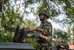 Sydafrikanska fredsbevarande styrkor befinner sig i Kongo-Kinshasa. Arkivbild.