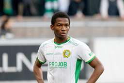 Bazoumana Touré lämnar Hammarby för en rekordsumma. Arkivbild.