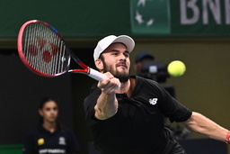 Tommy Paul, USA, vann förra årets final i Stockholm Open efter finalseger mot Grigor Dimitrov, Bulgarien.