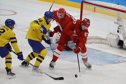 Rysslands avstängning från internationell ishockey förlängs över nästa år, uppger det ryska ishockeyförbundet. Arkivbild.