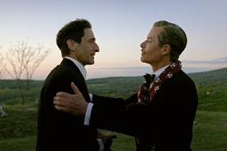 Adrien Brody och Guy Pearce i 'Brutalisten'. Pressbild.