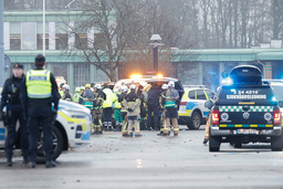 Den akuta insatsen var över sedan den misstänkta gärningsmannen hittats död efter ungefär en timme, enligt polisen.