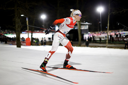 Jonna Sundling var i en klass för sig när hon tog SM-guld i sprint, fristil, på torsdagskvällen.