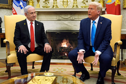 Israels premiärminister Benjamin Netanyahu träffade USA:s president Donald Trump i Vita huset i tisdags.