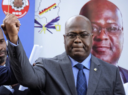 Kongo-Kinshasas president Félix Tshisekedi. Arkivbild.