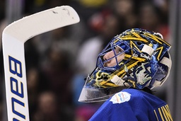 Henrik Lundqvist i senaste World Cup.