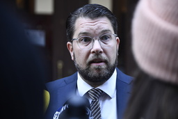 Sverigedemokraternas partiledare Jimmie Åkesson (SD). Arkivbild.