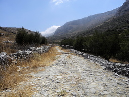 Den grekiska ön Amorgos har drabbats av tusentals skalv. Arkivbild.