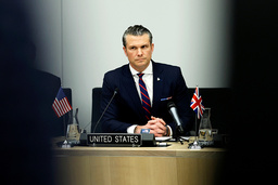 USA:s försvarsminister Pete Hegseth.