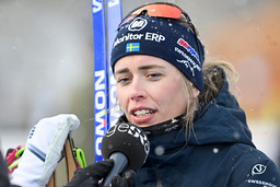 Elvira Öberg känner sig trygg med att kunna klättra rejält i jaktstarten i VM.