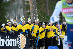 Edvin Angers fanclub i Falun.