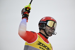 Loïc Meillard, världsmästare i slalom 2025.