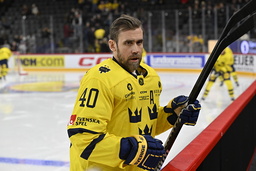 Henrik Zetterberg under en välgörenhetsmatch i Stockholm förra veckan.