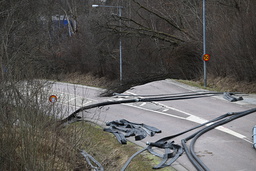 Skredområdet i Stenungsund. Arkivbild,