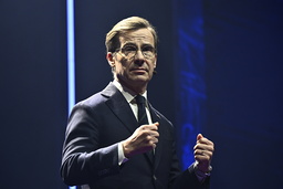 Statsminister Ulf Kristersson (M).