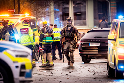 Polisens insats på eftermiddagen den 4 februari 2025 då en man dödade tio personer och sedan tog sitt liv på Campus Risbergska i Örebro.