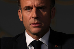 Frankrikes president Emmanuel Macron. Arkivbild.