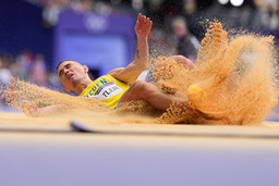 Thobias Montler är tvåa i Europa i år och ett stort medaljhopp i inomhus-EM i veckan. Arkivbild.