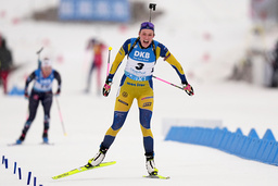 Hanna Öberg och resten av det svenska skidskyttelandslaget påverkas av vädret i veckans tävlingar.