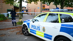 En handgranat exploderade utanför en fastighet i Angered i nordöstra Göteborg i början av oktober.