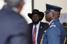 Sydsudans president Salva Kiir. Arkivbild.