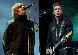 Liam Gallagher och Noel Gallagher. Arkivbild.