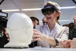 EU-kommissionens ordförande Ursula von der Leyen under ett besök på VUB-universitet i Bryssel i februari 2020. Arkivfoto.