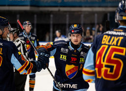 David Blomgren blev matchvinnare för Djurgården. Arkivbild.