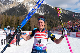 Elvira Öberg tog andraplatsen på jaktstarten i Holmenkollen. Arkivbild.