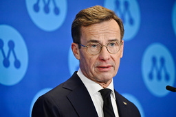 Statsminister Ulf Kristersson (M). Arkivbild.