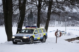 Platsen där den 39-åriga kvinnan hittades död 2015. Mannen som misstänkts för mord frias nu av Attunda tingsrätt. Arkivbild.